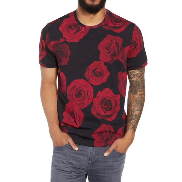 CALIBRATE Other - Calibrate Rose Print T-Shirt Size XL NWT